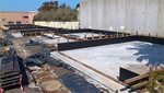 Short-run flour mill concrete structure