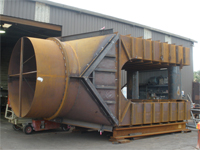 Main air bifurcation duct