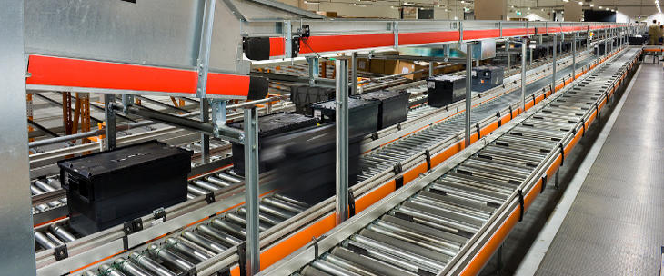 Industrial conveying system